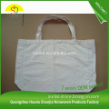 2015 New High Quality Canvas Bag Plain White Cotton Canvas Tote Bag